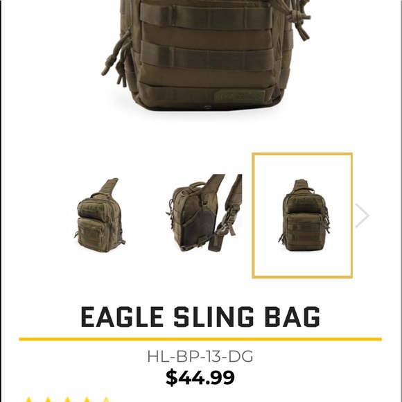 highland tactical Bags Nice Highland Tactical Eagle Sling Bag
